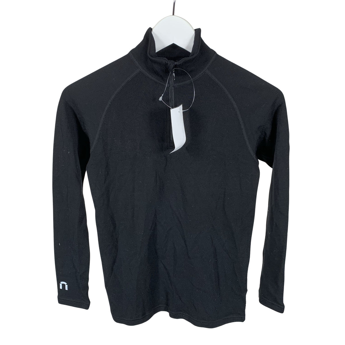 Unisex North Outdoor - Trikotaažist pluus, suurus 146 - 152 - Must (1)