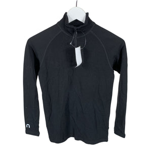 Unisex North Outdoor - Trikotaažist pluus, suurus 146 - 152 - Must (1)