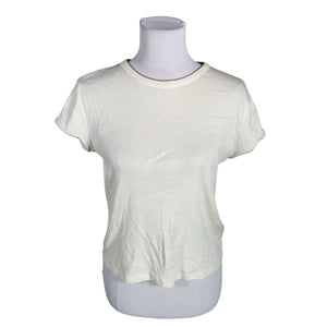 Unisex Massimo Dutti - T-särk, suurus 40 - Looduslik valge (1)