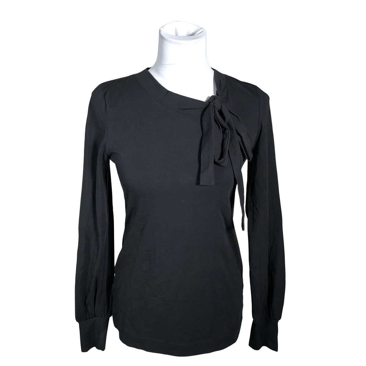Unisex NOSH - Trikotaažist pluus, suurus 36 - Must (1)