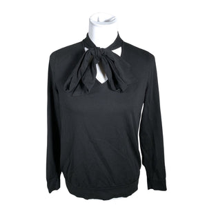 Unisex NOSH - Trikotaažist pluus, suurus 36 - Must (1)
