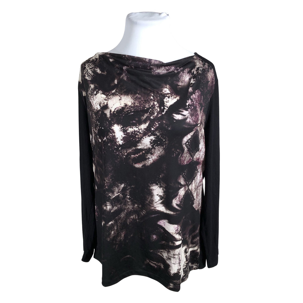 Unisex Steilmann - Trikotaažist pluus, suurus 46 - Must (1)