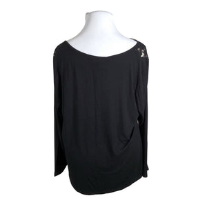 Unisex Steilmann - Trikotaažist pluus, suurus 46 - Must (2)