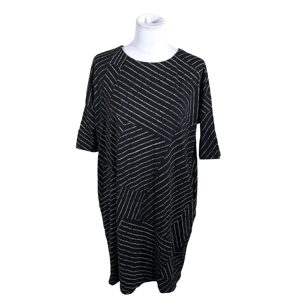 Unisex Neulomo - Trikotaažist kleit, suurus 36 - Must (1)