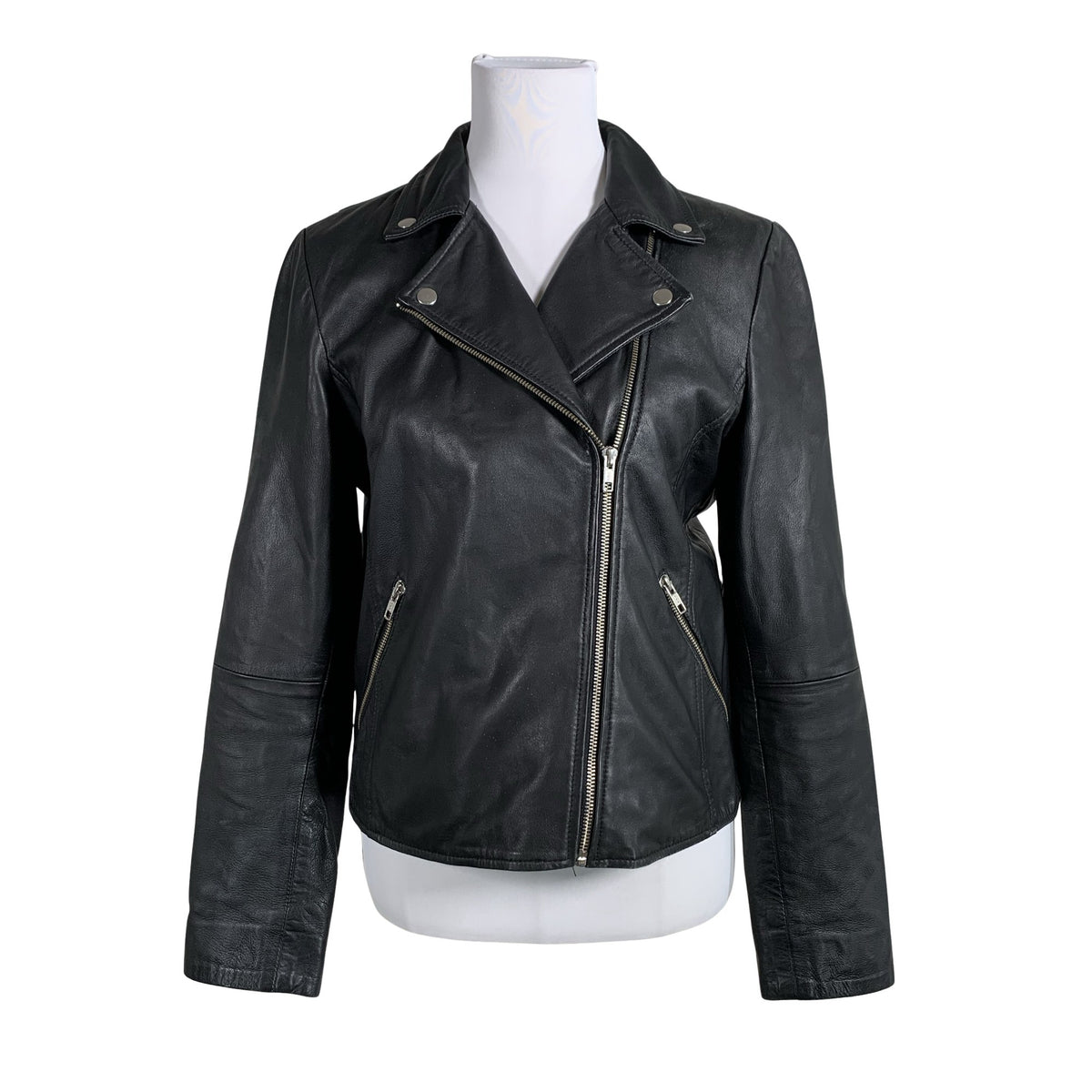 Unisex Selected - Nahktagi, suurus 40 - Must (1)