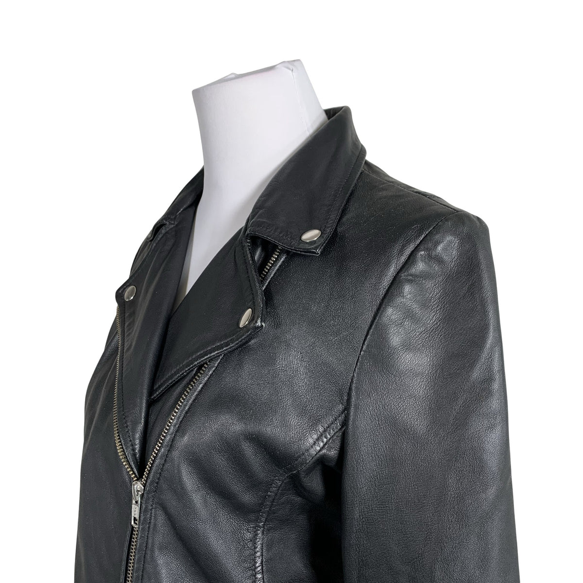 Unisex Selected - Nahktagi, suurus 40 - Must (2)
