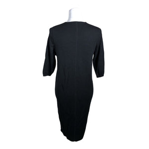 Unisex Arelalizza - Kootud kleit, suurus 36 - Must (2)