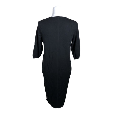 Unisex Arelalizza - Kootud kleit, suurus 36 - Must (2)