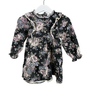 Unisex Newbie - Trikotaažist kleit, suurus 74 - 80 - Hall (1)