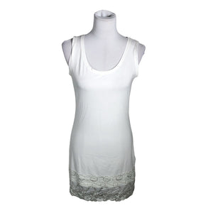 Unisex Soyaconcept - Trikotaažist topp, suurus 40 - Valge (1)