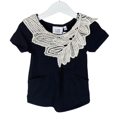 Unisex Lumoan - Trikotaažist kleit, suurus 86 - 92 - Must ()