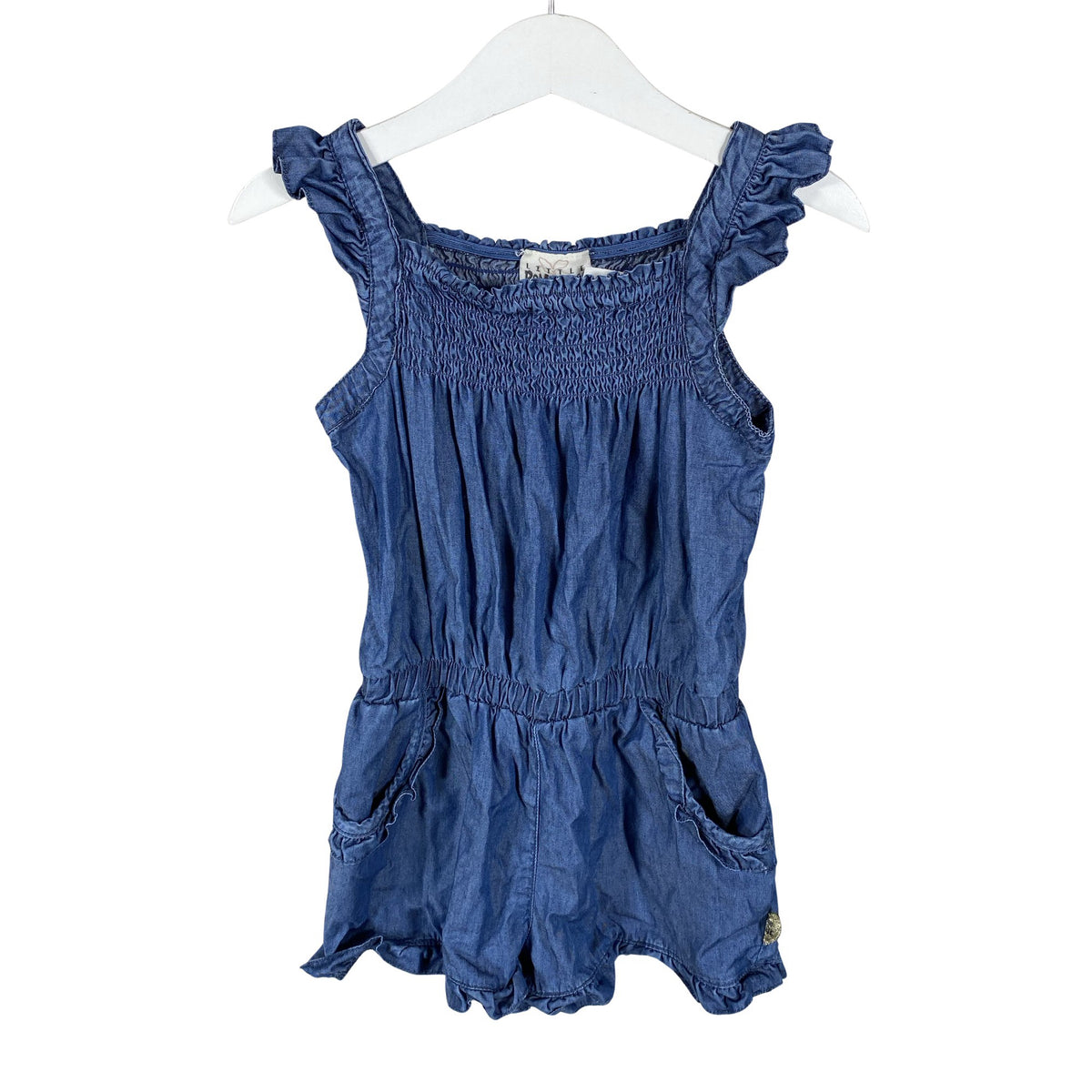 Unisex POMPdeLUX - Lühike pükskostüüm, suurus 92 - 98 - Sinine (1)