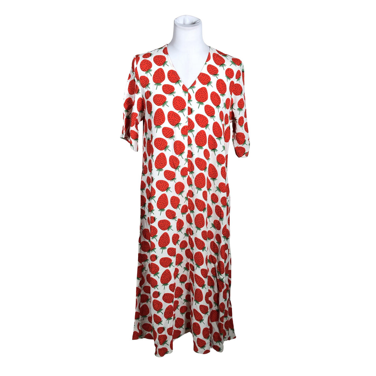 Unisex Marimekko - Õhuke kleit, suurus 36 - Punane (1)