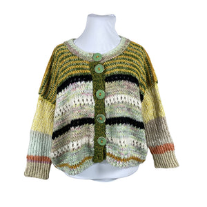 Unisex Handmade - Kardigan, suurus 42 - Roheline (1)