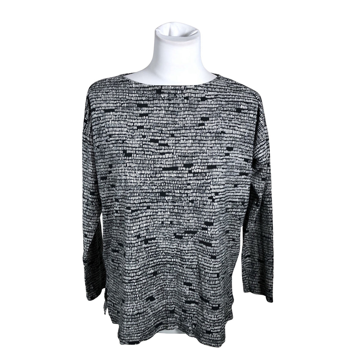 Unisex Nanso - Trikotaažist pluus, suurus 34 - Must (1)