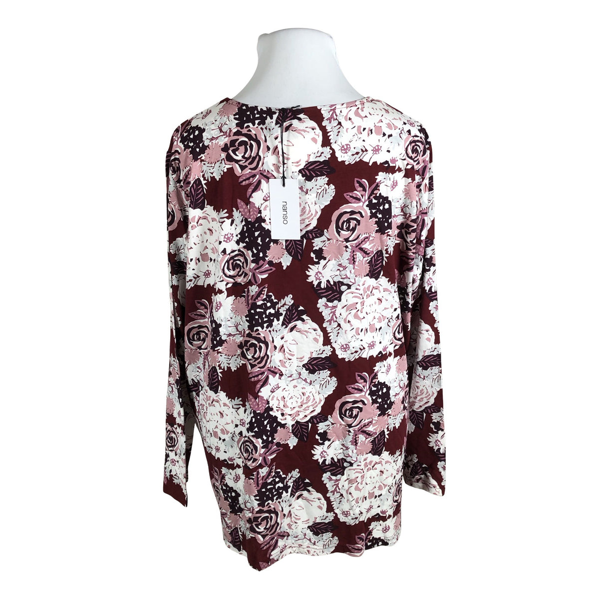 Unisex Nanso - Öösärk , suurus 46 - Veinipunane (2)