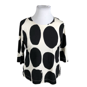 Unisex Marimekko - Trikotaažist pluus, suurus 44 - Must (1)