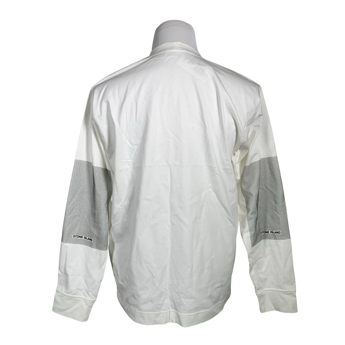 Unisex Stone Island - Trikotaažist pluus, suurus M - Valge (3)