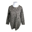 Unisex Nanso - Trikotaažist kleit, suurus 48 - Pruun ()