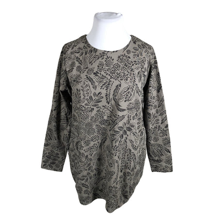 Unisex Nanso - Trikotaažist kleit, suurus 48 - Pruun ()