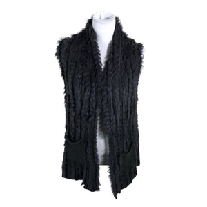 Unisex Soyaconcept - Kootud vest, suurus 40 - Hall (1)