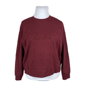 Unisex Stenströms - Trikotaažist pluus, suurus 42 - Veinipunane (1)