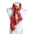 Unisex Marja Kurki - Õhuke sall, suurus Maxi - Punane ()