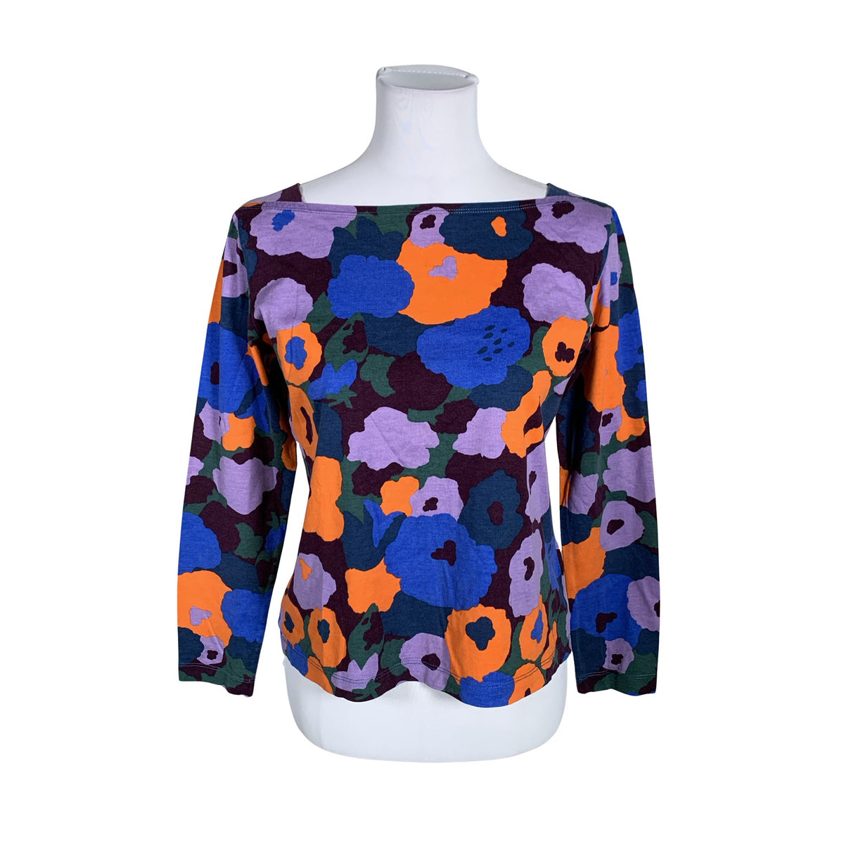 Unisex Marimekko - Trikotaažist pluus, suurus 38 - Sinine (1)