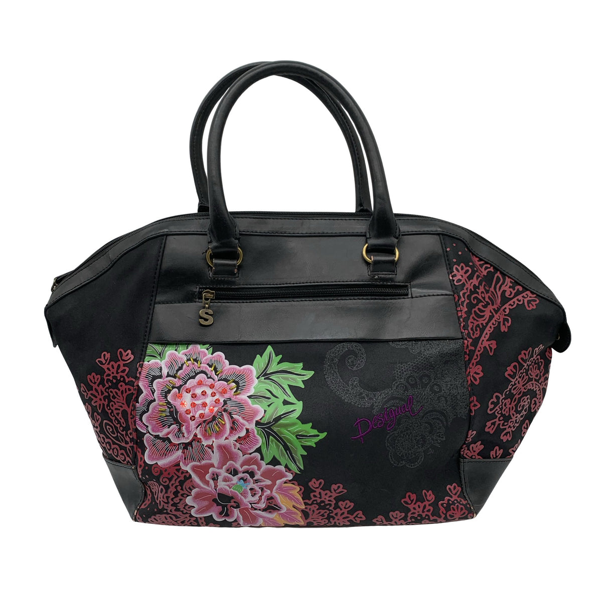 Unisex Desigual - Käekott, suurus Maxi - Must (1)