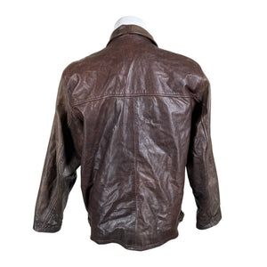 Unisex Saki - Nahktagi, suurus L - Pruun (2)