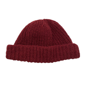 Unisex Handmade - Talvemüts, suurus 58 - 60 cm - Veinipunane (1)