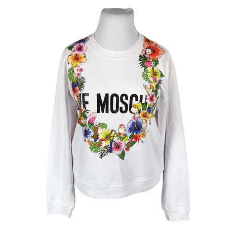 Unisex Love Moschino - Dressikangast pluus, suurus 44 - Valge ()