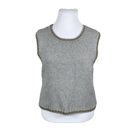 Unisex Handmade - Kootud vest, suurus 42 - Hall ()