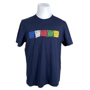 Unisex Sherpa - T-särk, suurus L - Sinine (1)