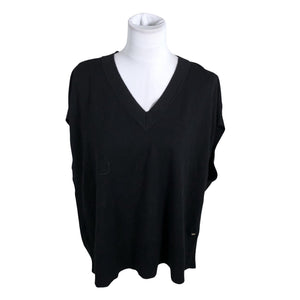 Unisex Your Face - Kootud vest, suurus 40 - Must (1)