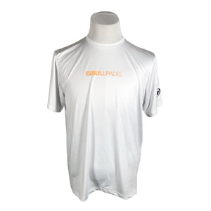 Unisex Bullpadel - Spordisärk, lühikesed käised, suurus L - Valge (1)