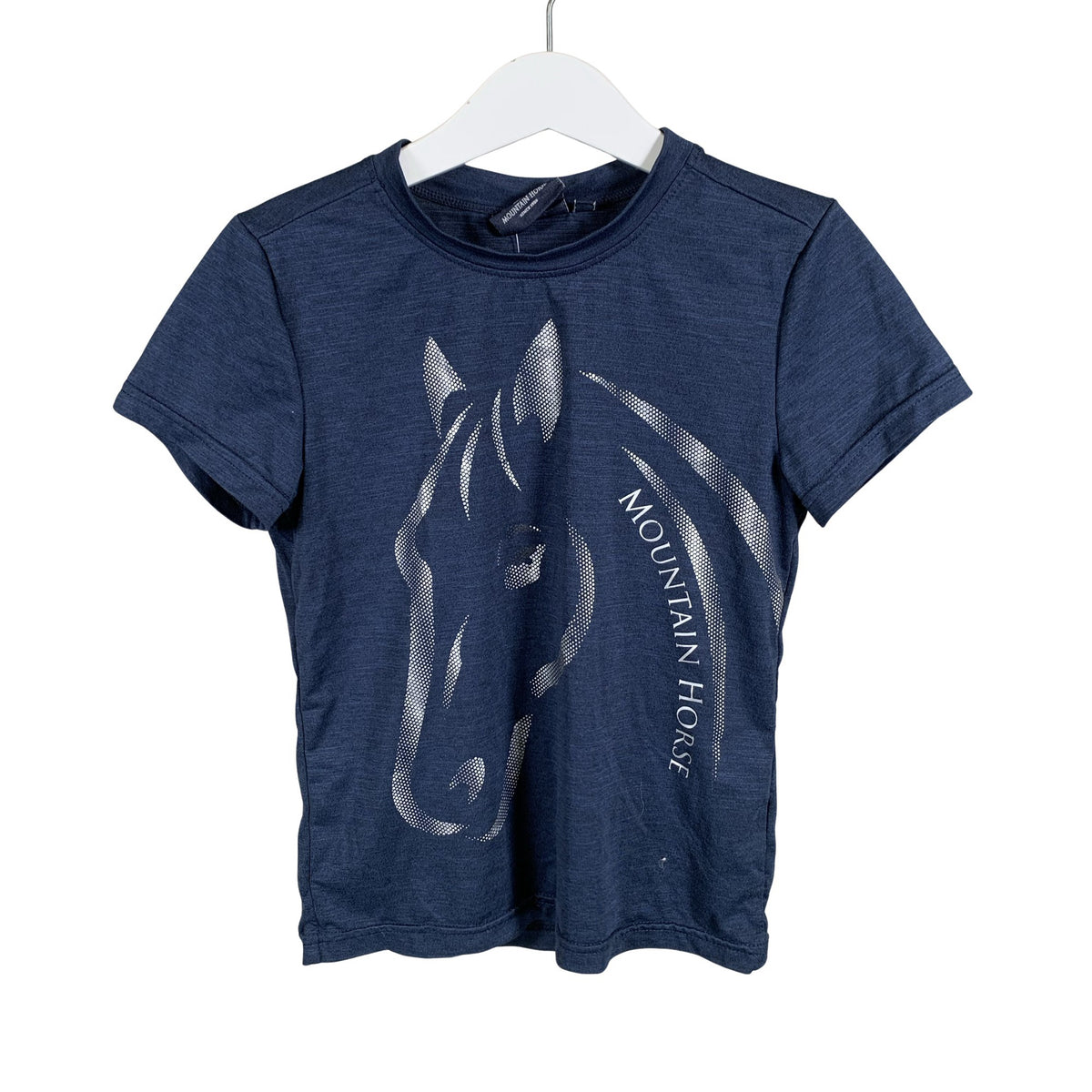 Unisex Mountain Horse - T-särk, suurus 128 - 134 - Sinine (1)