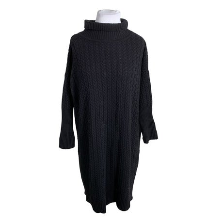 Unisex Papu - Kootud kleit, suurus 44 - Must ()