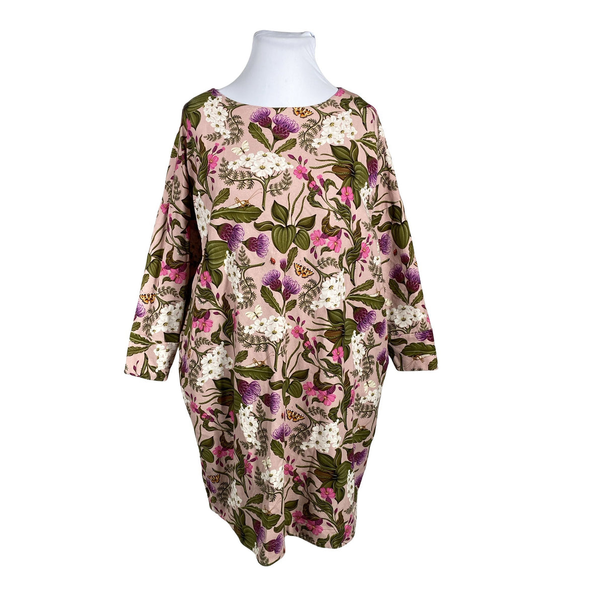 Unisex Design by Kieto - Dressikangast kleit, suurus 42 - Heleroosa (1)