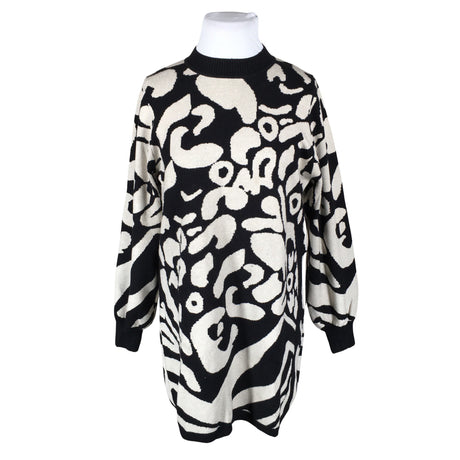 Unisex Esqualo - Kootud kleit, suurus 42 - Must ()