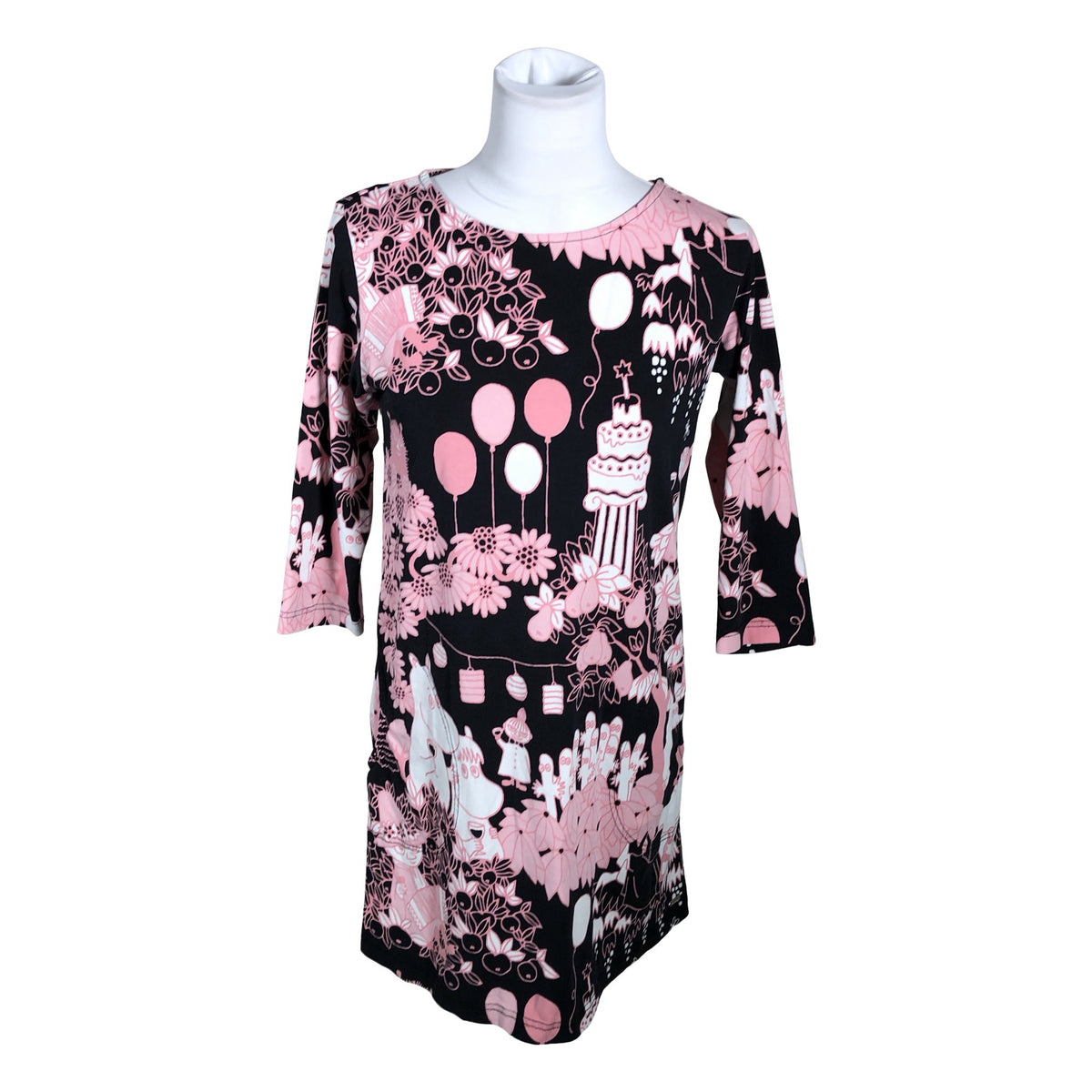 Unisex Moomin by Martinex - Trikotaažist tuunika, suurus 36 - Must (1)