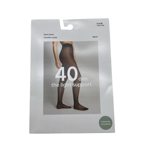 Unisex Lindex - Sukkpüksid, õhukesed, suurus 48 - Must (1)