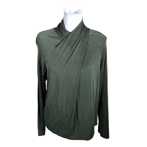 Unisex Samsoe&Samsoe - Trikotaažist pluus, suurus 40 - Roheline (1)