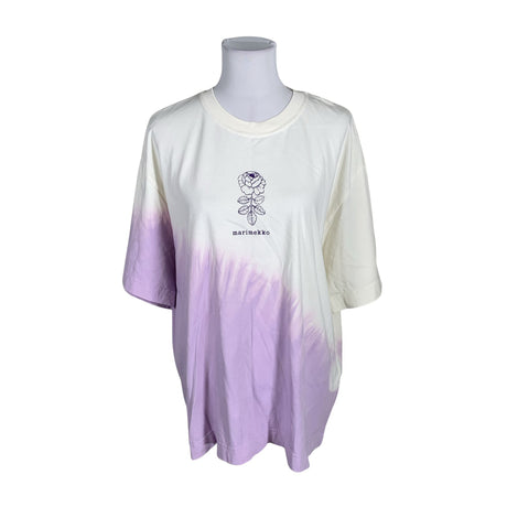 Unisex Marimekko - T-särk, suurus 40 - Looduslik valge ()