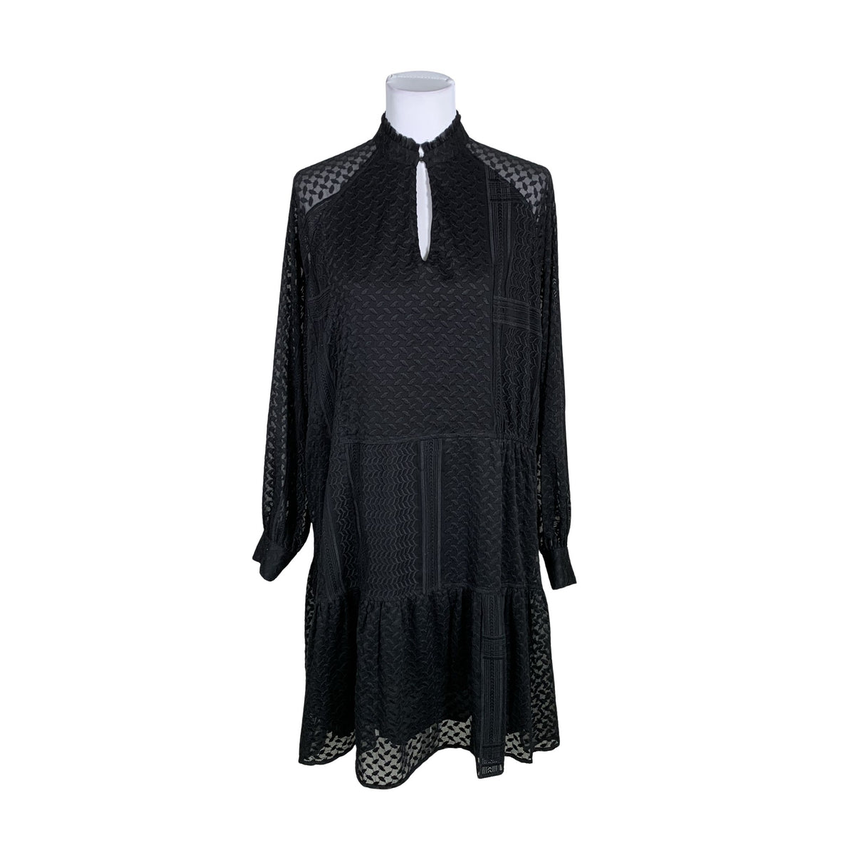 Unisex Lala - Õhuke kleit, suurus 38 - Must (1)