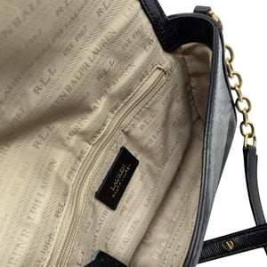 Unisex Lauren Ralph Lauren - Õlakott, suurus Mini - Must (3)