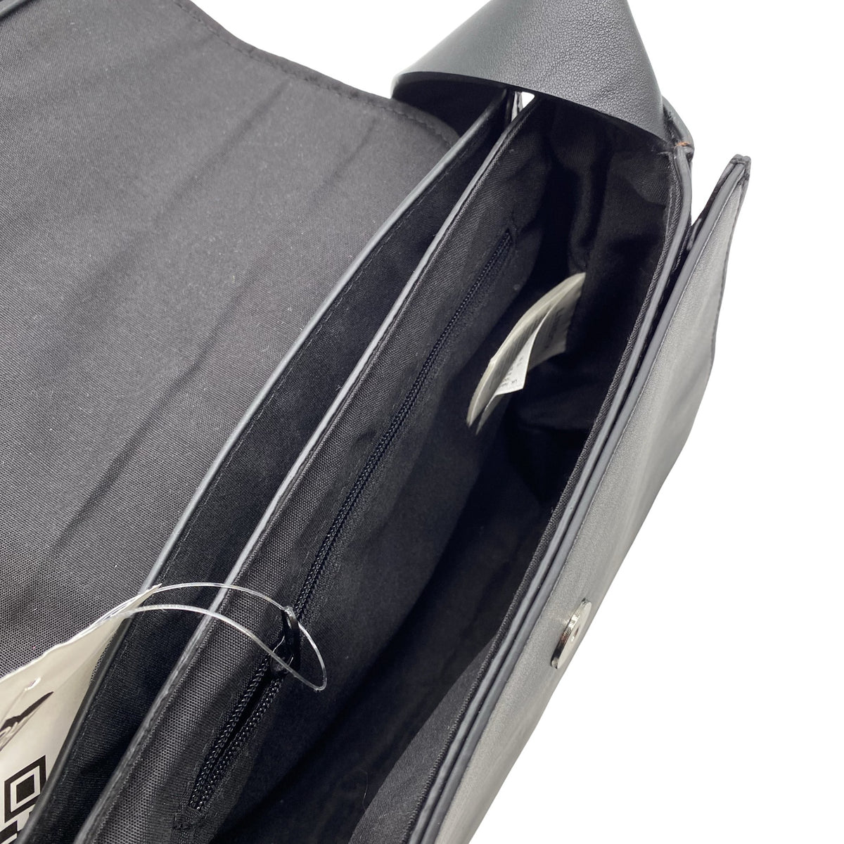 Unisex Lindex - Õlakott, suurus Midi - Must (2)