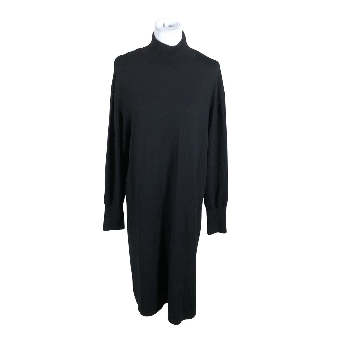 Unisex Lindex - Kootud kleit, suurus 40 - Must (1)