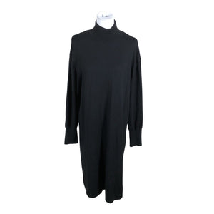Unisex Lindex - Kootud kleit, suurus 40 - Must (1)