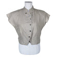 Unisex Stockmann - Lühikeste käistega pluus, suurus 38 - Hall ()